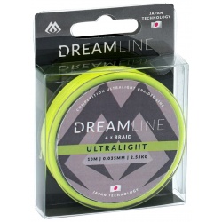 Plecionka Dreamline Ultralight Fluo Green 0,035mm/150m